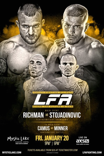 LFA 2: Richman vs. Stojadinovic