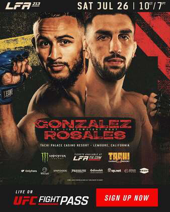 LFA 213: Gonzalez vs. Rosales