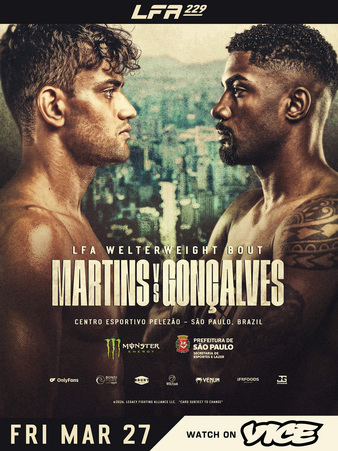 LFA 229: Martins vs. Gonçalves