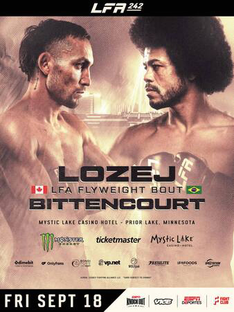 LFA 242: Lozej vs. Bittencourt