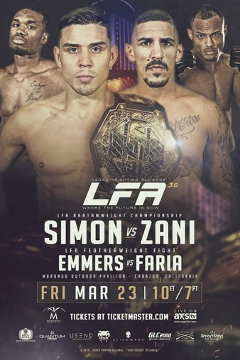 LFA 36: Simon vs. Zani