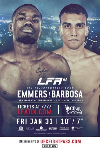 LFA 81: Emmers vs. Barbosa