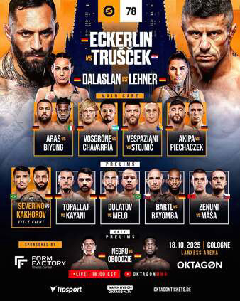 OKTAGON 78: Eckerlin vs. Trušček