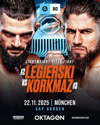 OKTAGON 80: Legierski vs. Korkmaz