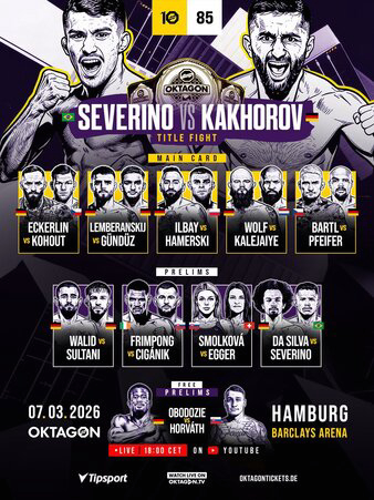 OKTAGON 85: Severino vs. Kakhorov