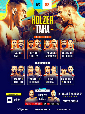 OKTAGON 88: Holzer vs. Taha