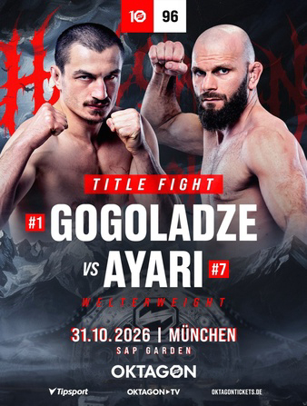 OKTAGON 96: Gogoladze vs. Ayari
