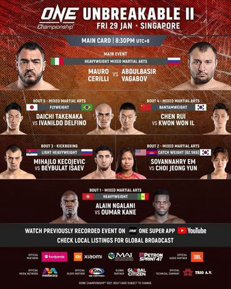 ONE Championship: Unbreakable 2