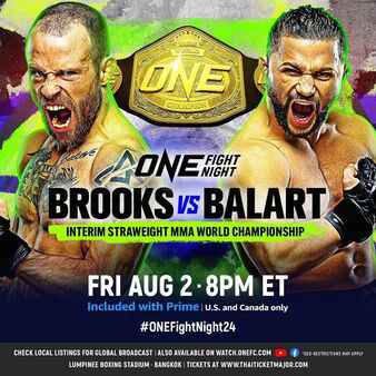 ONE Fight Night 24: Brooks vs. Balart