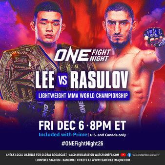 ONE Fight Night 26: Lee vs. Rasulov