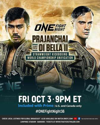 ONE Fight Night 36: Prajanchai vs. Di Bella 2