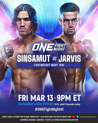 ONE Fight Night 41: Sinsamut vs. Jarvis