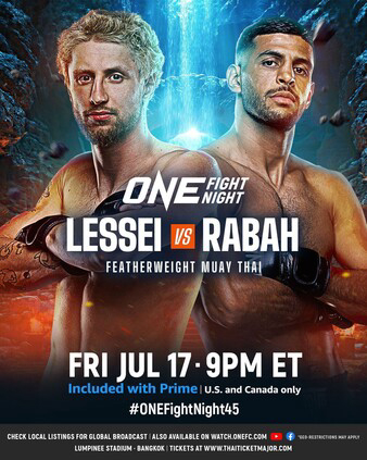 ONE Fight Night 45: Lessei vs. Rabah
