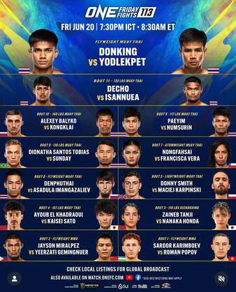 ONE Friday Fights 113