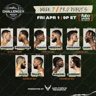 PFL Challenger Series 7: Pro Debuts