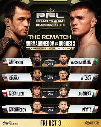 PFL Champions Series 2: Nurmagomedov vs. Hughes 2