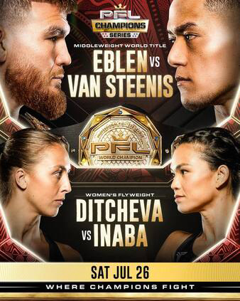 PFL Champions Series: Eblen vs. van Steenis