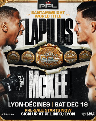 PFL Lyon: Lapilus vs. McKee