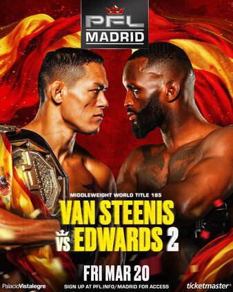 PFL Madrid: Van Steenis vs. Edwards 2