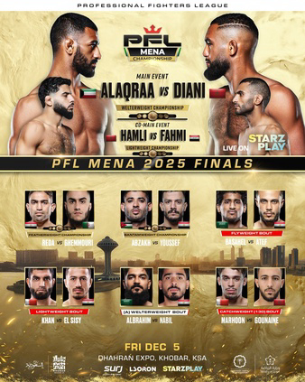 PFL MENA 4: 2025 Finals