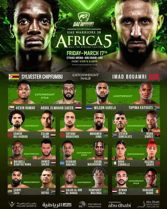 UAE Warriors 38: Africa 5