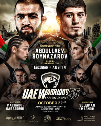 UAE Warriors 55: Abdullaev vs. Boynazarov
