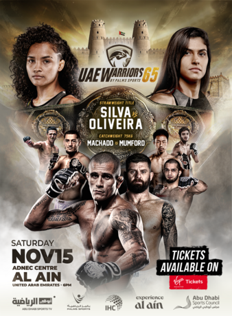 UAE Warriors 65: Silva vs Oliveira