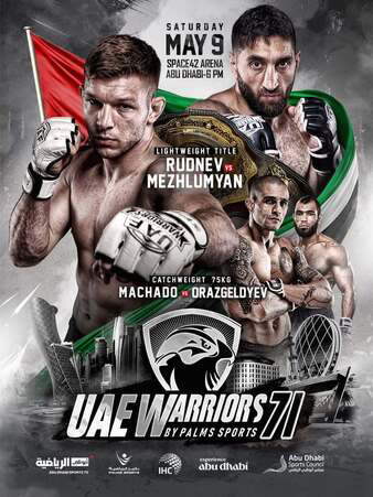 UAE Warriors 71: Rudnev vs. Mezhlumyan