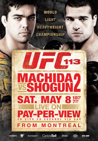 UFC 113: Machida vs Shogun 2