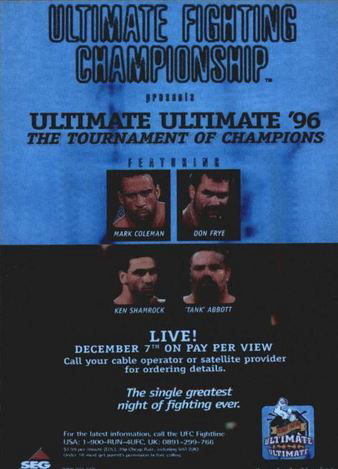 UFC 11.5: Ultimate Ultimate 1996