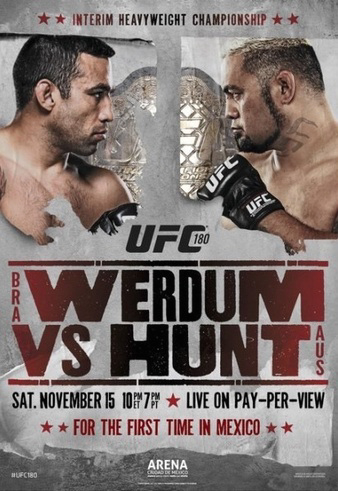 UFC 180: Werdum vs. Hunt