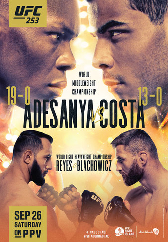 UFC 253: Adesanya vs. Costa