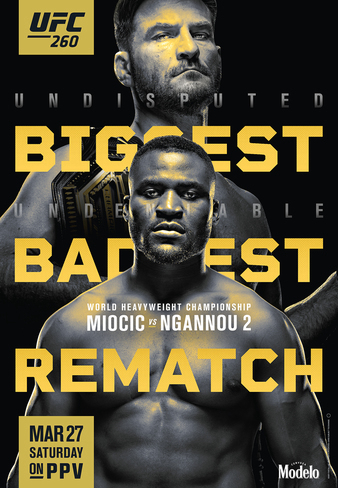 UFC 260: Miocic vs. N'Gannou 2