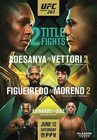 UFC 263: Adesanya vs. Vettori 2