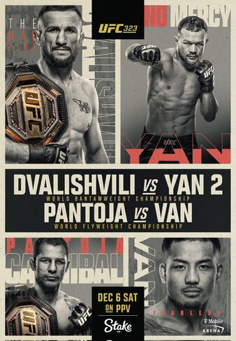UFC 323: Dvalishvili vs. Yan 2