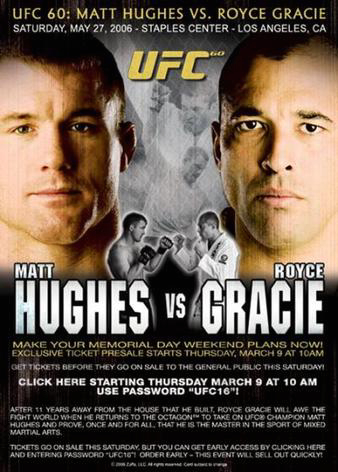 UFC 60: Hughes vs Gracie