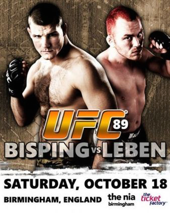 UFC 89: Bisping vs Leben