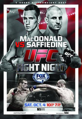 UFC Fight Night 54: MacDonald vs. Saffiedine