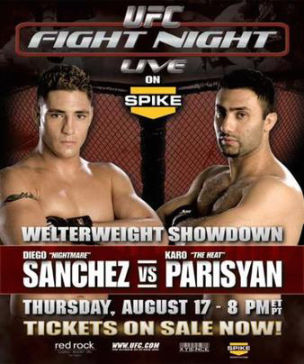 UFC Fight Night 6: Sanchez vs Parisyan