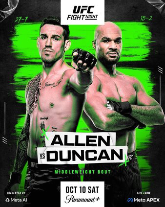 UFC Fight Night: Allen vs. Duncan