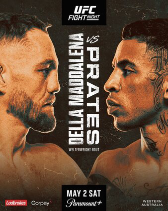 UFC Fight Night: Della Maddalena vs. Prates