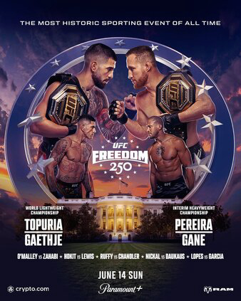 UFC Freedom 250: Topuria vs. Gaethje