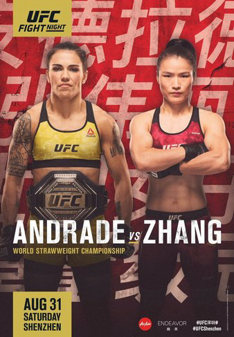 UFC on ESPN+ 15: Andrade vs. Zhang