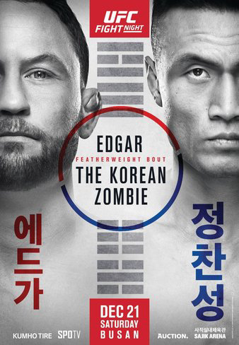 UFC on ESPN+ 23: Edgar vs. Korean Zombie