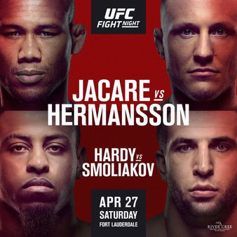 UFC on ESPN+ 8: Jacare vs. Hermansson