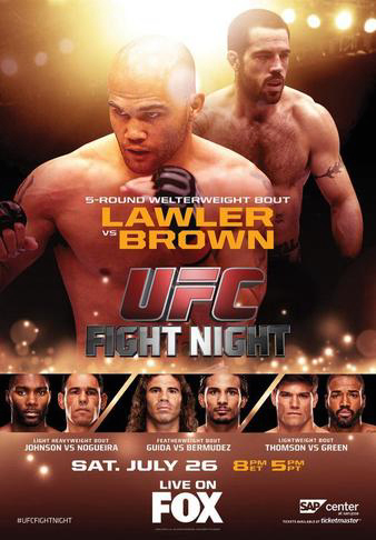 UFC on FOX 12: Lawler vs. Brown