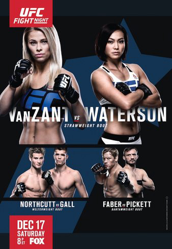 UFC on FOX 22: VanZant vs. Waterson