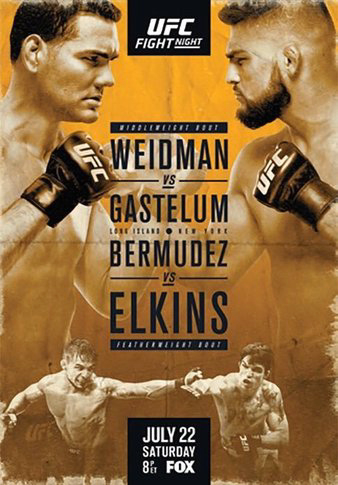 UFC on FOX 25: Weidman vs. Gastelum