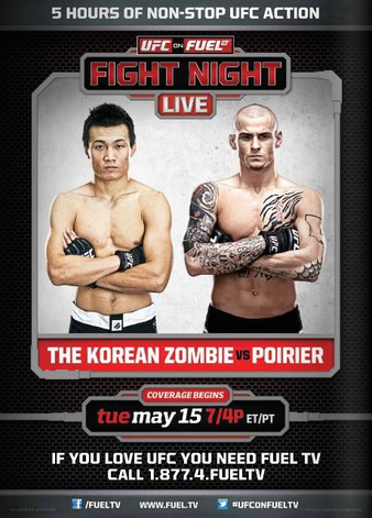 UFC on FUEL TV 3: Korean Zombie vs. Poirier