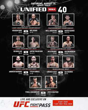 Unified MMA 40